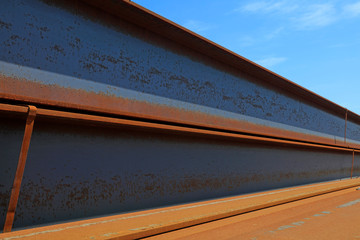 steel plate banding piled up together