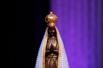 Statue of the image of Our Lady of Aparecida