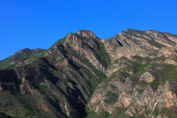 Natural environment of mountain area