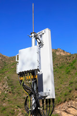 Communication equipment in the mountain area