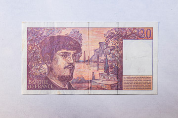 Billet de 20 Francs, Claude Debussy 1997 recto