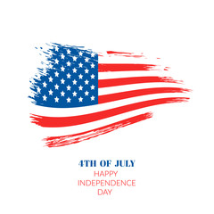 Happy USA Independence day card