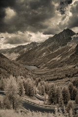 Weltkulturerbe Dolomiten - Südtirol - Italien - Infrarot