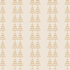 Fototapeta premium Geometric seamless pattern Beige. cream color