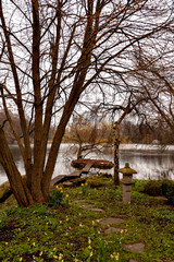 Garden at rural area in Germany