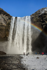 Skogafoss - Wasserfall auf Island