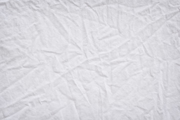 White fabric texture wrinkled texture ,Soft focus clean white fabric crumpled use us background or...