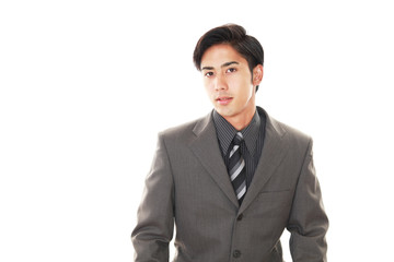 笑顔のビジネスマン