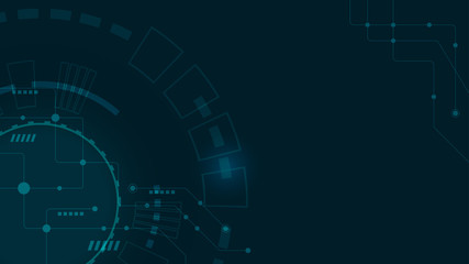 Abstract geometric connect lines and dots.Simple technology graphic background.Illustration Vector design Network and Connection concept.