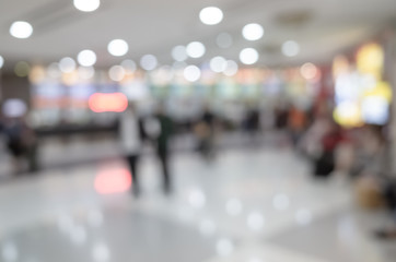 background of shopping mall