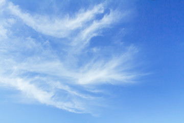 Layout for designer Light blue sky of uniform structure