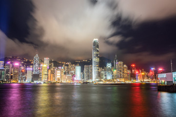 HongKong view at the night