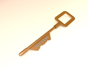 The key to success, open the victory