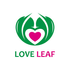 natural love and health logo design
