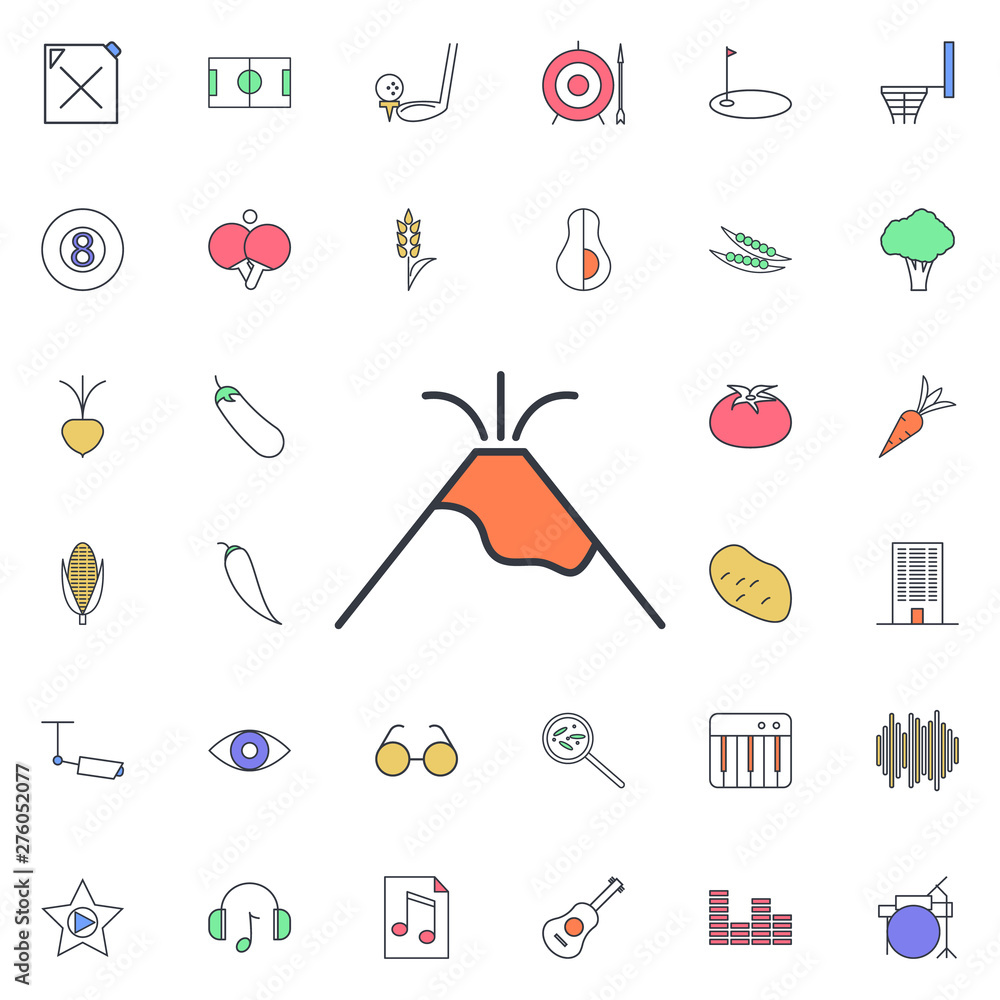 Poster canister icon. universal set of web for website design and development, app development