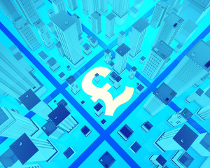 Urban network technology, data transmission,pound