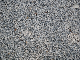 asphalt stone background, small grey stone