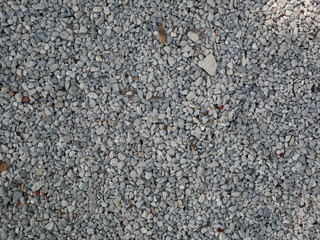 asphalt stone background, small grey stone