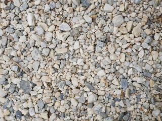 small pebble stone in the garden outdoor nature nackground