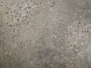 gray concrete wall background, dirty cement floor