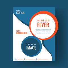 Modern design poster flyer brochure cover layout template