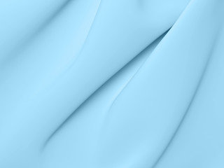 Fototapeta premium Beautiful Blue Satin Fabric for Drapery Abstract Background. Color Silk Fabric.