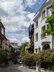 Obraz premium square Montsouris dans le Paris insolite