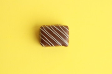 Delicious assorted bonbons cocoa chocolates from Belgium