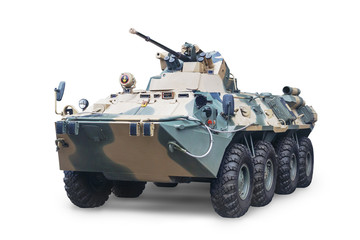 Armored personnel carrier 82-a or armored transporter, BTR-82a - transport and combat vehicle for...