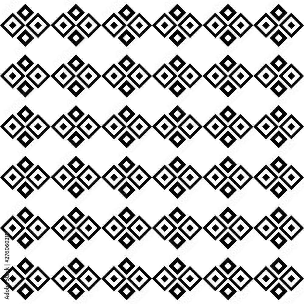 Aufkleber abstract monochrome poly background with repeat tiles. vector geometric pattern of trendy design.