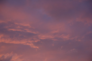 sky with clouds
