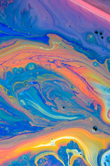 Abstract acrylic paint background, beautiful color mix.