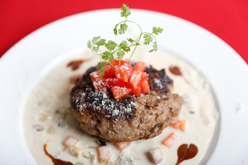 ハンバーグステーキ Hamburg Steak