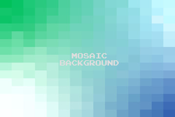 Abstract Colorful geometric Background, Creative Design Templates. Pixel art Grid Mosaic, 8 bit vector background.