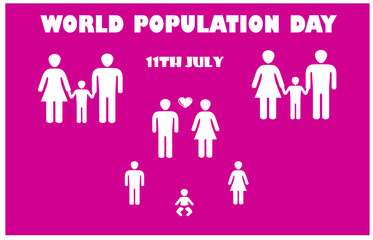 World population day - Graphic illustrator - Human birth cycle 