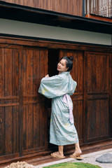 Lifestyle series: Asian woman in ryokan