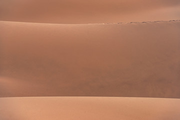 unsurpassed sand dunes in Dasht-e-Lut, Lut desert, the hottest desert in the world, also known as...