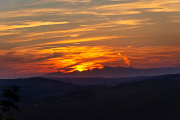 Super tramonto !