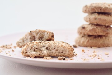 cookies on a plate