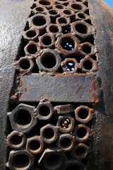 rusty mechanical components