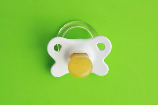 white pacifier for newborn babies