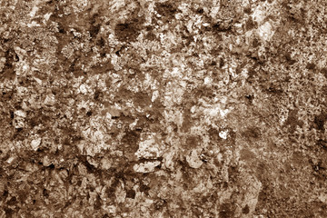 Old stone surface in brown tone.