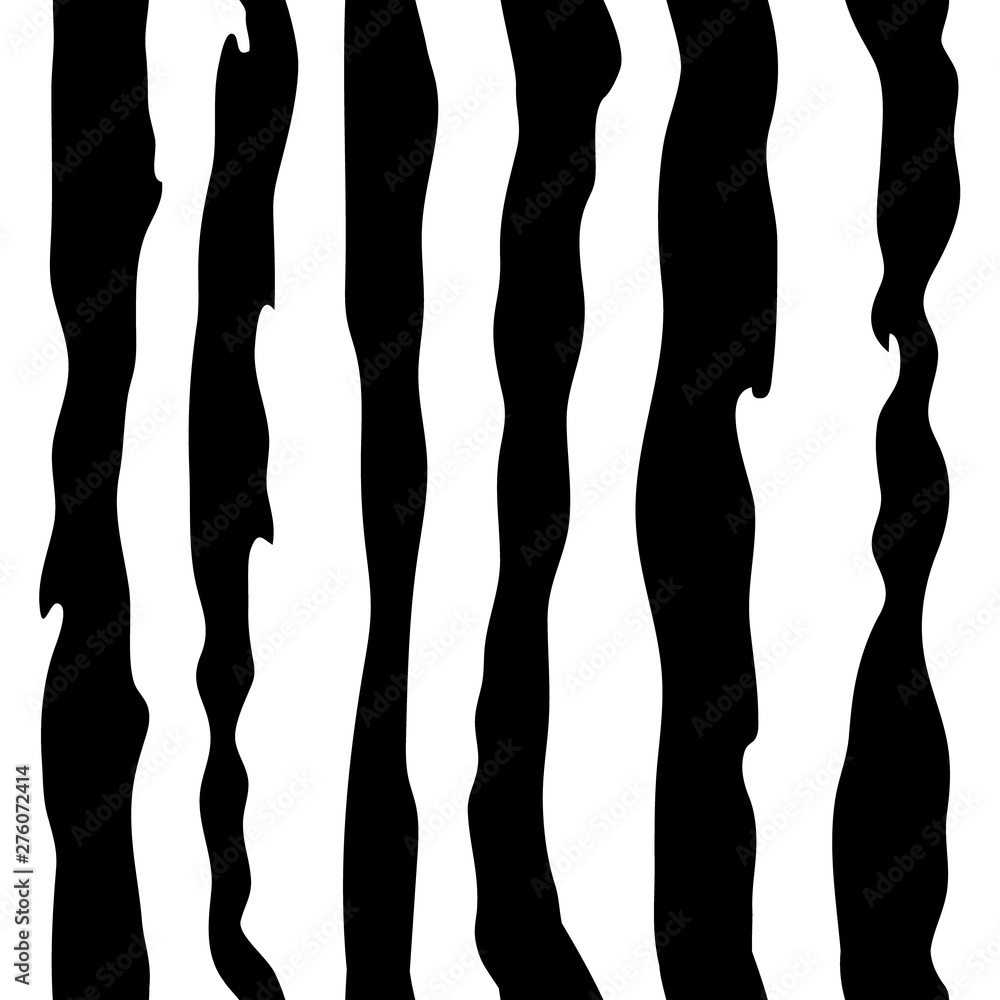 Poster vector abstract hand drawn seamless pattern with striped geometric. trendy endless texture for digit