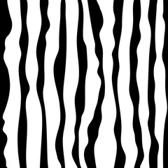 Vector abstract hand drawn seamless pattern with striped geometric. Trendy endless texture for digital paper, fabric, backdrops, wrapping.