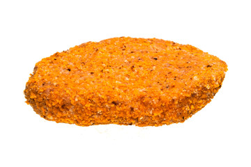 cutlet isolated on white background