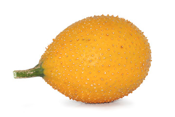 baby jackfruit isolated on whitte