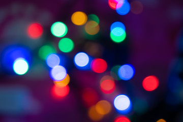 Abstract Light Bokeh beautiful background.