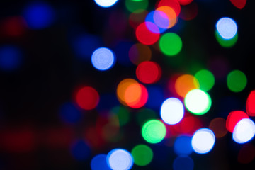 Abstract Light Bokeh beautiful background.