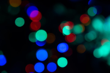 Abstract Light Bokeh beautiful background.