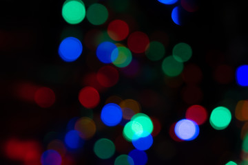 Abstract Light Bokeh beautiful background.